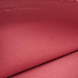 Pre Owned Cartier Pink Patent Leather Happy Birthday Card Holder