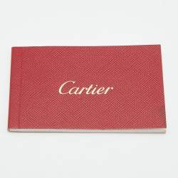 Pre Owned Cartier Black Leather and Python Classic Feminine Line Top Handle Bag
