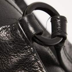 Pre Owned Cartier Black Leather Large Marcello de Cartier Satchel