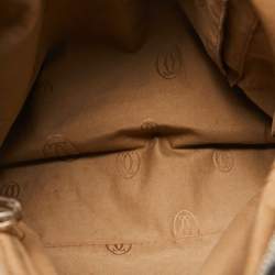 Pre Owned Cartier Black Leather Large Marcello de Cartier Satchel