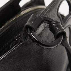 Pre Owned Cartier Black Leather Large Marcello de Cartier Satchel