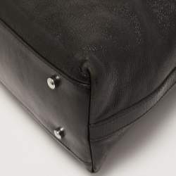 Pre Owned Cartier Black Leather Large Marcello de Cartier Satchel