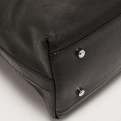 Pre Owned Cartier Black Leather Large Marcello de Cartier Satchel