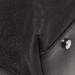 Pre Owned Cartier Black Leather Large Marcello de Cartier Satchel