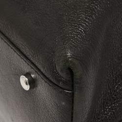 Pre Owned Cartier Black Leather Large Marcello de Cartier Satchel