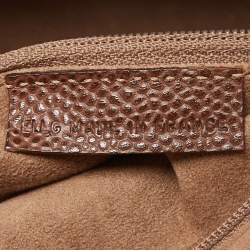 Pre Owned Cartier Black/Brown Calfhair and Leather Happy Birthday Cabochon Flap Bag