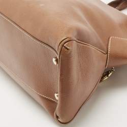 Cartier Brown Leather Medium Marcello de Cartier Bag