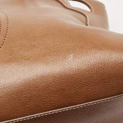Cartier Brown Leather Medium Marcello de Cartier Bag