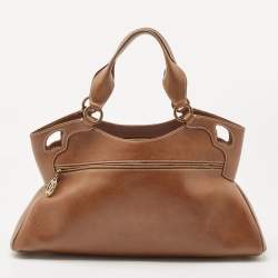 Cartier Brown Leather Medium Marcello de Cartier Bag