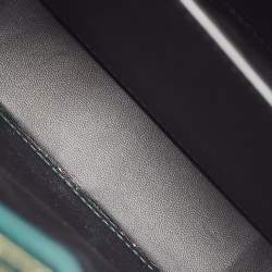 Pre Owned Cartier Green Leather Mini Guirlande De Cartier Top Handle Bag