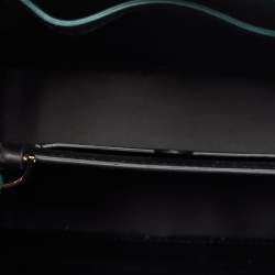 Pre Owned Cartier Green Leather Mini Guirlande De Cartier Top Handle Bag