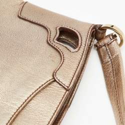 Cartier Gold Leather Hobo
