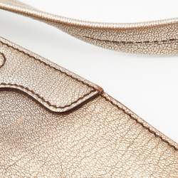 Cartier Gold Leather Hobo