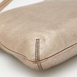 Cartier Gold Leather Hobo