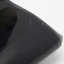 Pre Owned Cartier Black Patent Leather Small Marcello De Cartier Bag