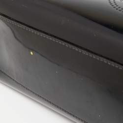 Pre Owned Cartier Black Patent Leather Small Marcello De Cartier Bag