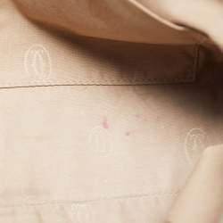 Pre Owned Cartier Black Patent Leather Small Marcello De Cartier Bag