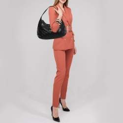 Cartier Black Leather Medium Panthere de Cartier Bag