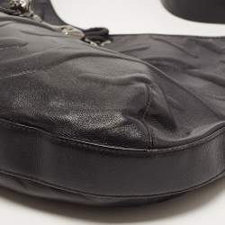 Cartier Black Leather Medium Panthere de Cartier Bag