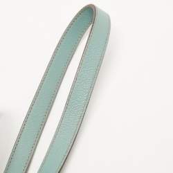 Cartier Mint Green Leather Mini C de Cartier Satchel