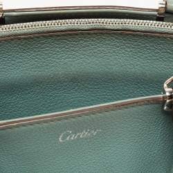 Cartier Mint Green Leather Mini C de Cartier Satchel