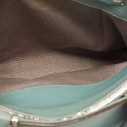 Cartier Mint Green Leather Mini C de Cartier Satchel