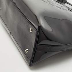 Pre Owned Cartier Black Patent and Leather Marcello de Cartier Satchel