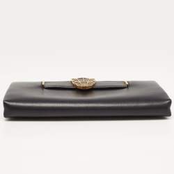 Cartier Black Leather Panthere de Cartier Chain Clutch