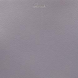 Pre Owned Cartier Lilac Leather C de Cartier Bag