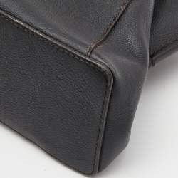 Cartier Black Leather Mini C de Cartier Satchel
