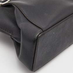 Cartier Black Leather Mini C de Cartier Satchel