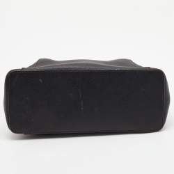 Cartier Black Leather Mini C de Cartier Satchel