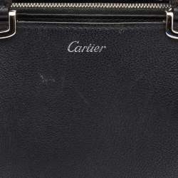 Cartier Black Leather Mini C de Cartier Satchel