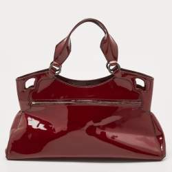 Cartier Red Patent Leather Medium Marcello de Cartier Bag