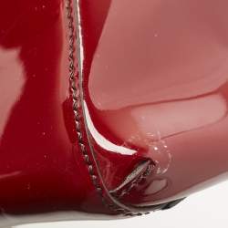Cartier Red Patent Leather Medium Marcello de Cartier Bag