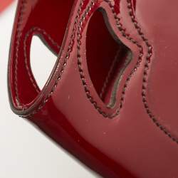 Cartier Red Patent Leather Medium Marcello de Cartier Bag