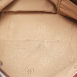 Cartier Red Patent Leather Medium Marcello de Cartier Bag