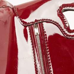 Cartier Red Patent Leather Medium Marcello de Cartier Bag