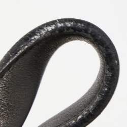 Pre Owned Cartier White/Black Zebra Print Calf Hair Small Marcello de Cartier Satchel