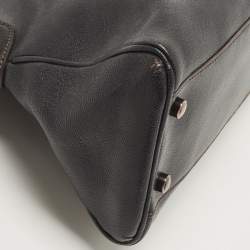 Pre Owned Cartier Black Leather Small Marcello De Cartier Bag