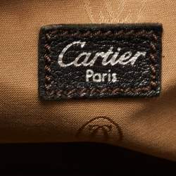 Cartier Black Leather Small Marcello de Cartier Bag