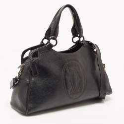Cartier Black Leather Small Marcello de Cartier Bag