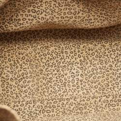 Cartier Brown Gloss Leather Panther Tote