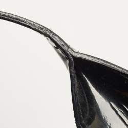 Pre Owned Cartier Black Patent Leather Medium Marcello de Cartier Bag