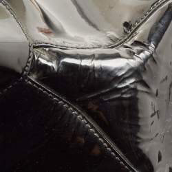 Pre Owned Cartier Black Patent Leather Medium Marcello de Cartier Bag