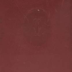 Cartier Burgundy Must de Cartier Long Wallet