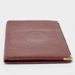 Cartier Burgundy Must de Cartier Long Wallet