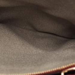 Pre Owned Cartier Dark Red Leather Mini C de Cartier Satchel