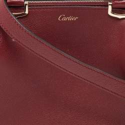 Cartier Red Leather Mini C de Cartier Satchel