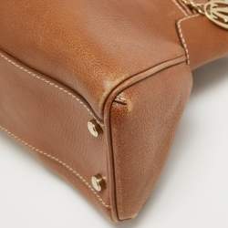 Cartier Brown Leather Small Marcello de Cartier Bag